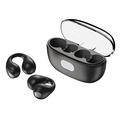 XUNDD X18 TWS Clip-on Headphones V5.3 Bluetooth Air Conduction Open Ear Earphones Wireless Sports Earhook Headset - Negro