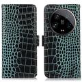 Funda Crocodile con RFID para Xiaomi 14 Ultra - Estilo Cartera