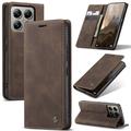 Funda Caseme Serie 013 para Xiaomi 14T Pro - Estilo Cartera - Café