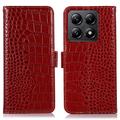 Funda Crocodile con RFID para Xiaomi 14T Pro - Estilo Cartera