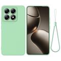 Funda de Silicona Líquida para Xiaomi 14T Pro - Verde