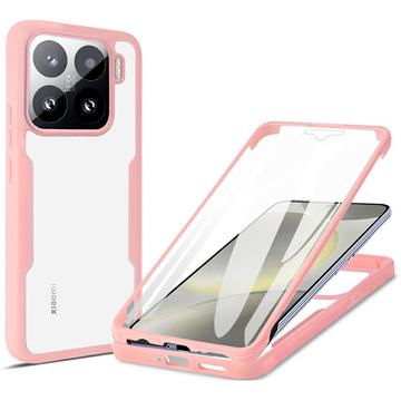 Carcasa de Protección 360 para Xiaomi 15 - Rosa / Claro