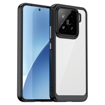 Carcasa Híbrida Anti-Choque para Xiaomi 15 - Negro