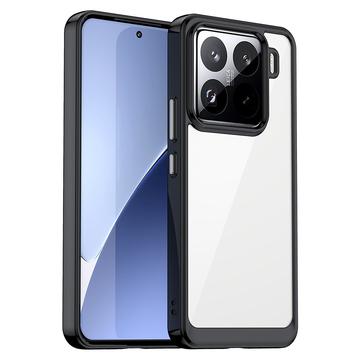 Carcasa Híbrida Anti-Choque para Xiaomi 15 Pro - Negro