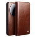 Funda Clásica de Cuero Qialino para Xiaomi 15 Ultra - Estilo Cartera