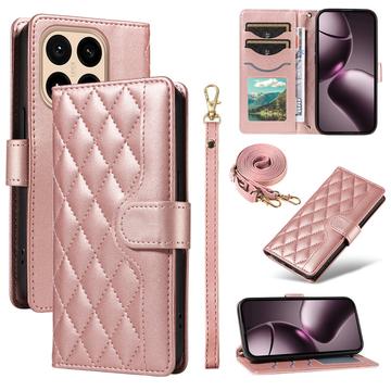 Funda acolchada de lujo para Xiaomi 15T - Estilo Cartera