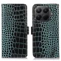 Funda Crocodile con RFID para Xiaomi 15T Pro - Estilo Cartera