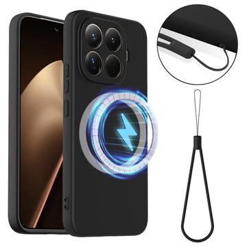 Funda de Silicona Líquida para Xiaomi 15T Pro - Compatible con MagSafe