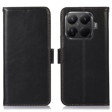 Funda con RFID para Xiaomi 15T Pro - Estilo Cartera - Negro