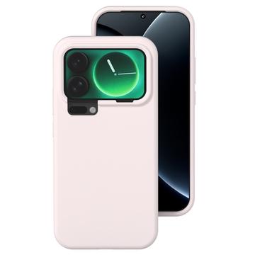 Funda de silicona líquida Xiaomi 17 - Gris Rosa