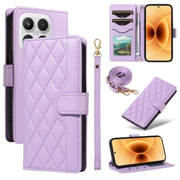 Funda acolchada de lujo para Xiaomi 17 - Estilo Cartera
