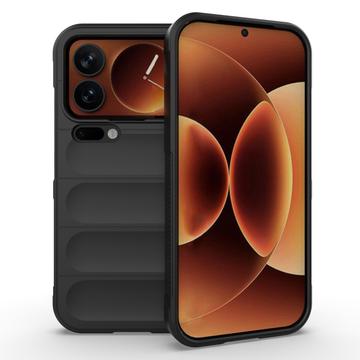 Carcasa de TPU Rugged para Xiaomi 17 Pro - Negro