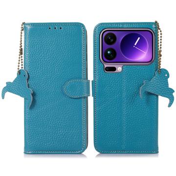 Funda de piel Xiaomi 17 Pro Wallet con RFID