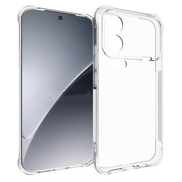 Funda de silicona antigolpes Xiaomi 17 Pro - Transparente