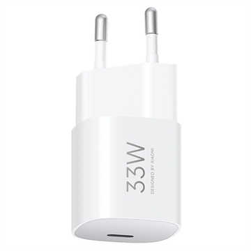 Xiaomi 33W Nano Power Cargador USB-C - Blanco