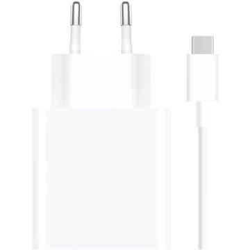 Xiaomi Cargador de viaje USB-A de 33 W con cable USB-C MDY-16-EF - Blanco