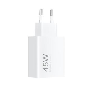 Xiaomi Cargador de viaje USB-A de 45 W MDY-17-EF - Blanco