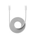Xiaomi 6A Cable trenzado USB-C / USB-C - 2m, 120W - Blanco