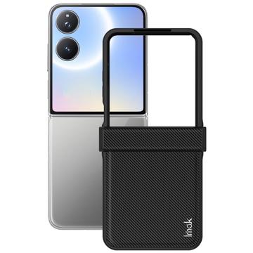 Carcasa Híbrida Imak Ruiyi para Xiaomi Mix Flip 2 - Fibra de Carbon - Negro