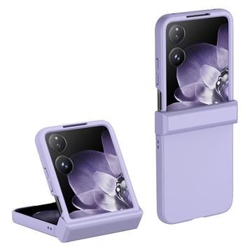 Carcasa de Plástico Engomado para Xiaomi Mix Flip 2