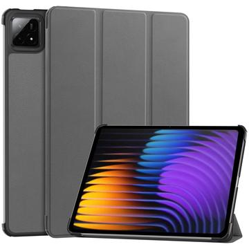 Funda Inteligente de Tres Pliegues para Xiaomi Pad 7/7 Pro - Gris