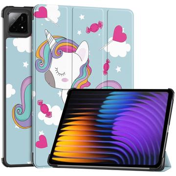 Funda Inteligente de Tres Pliegues para Xiaomi Pad 7/7 Pro - Unicornio