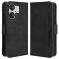 Funda Estilo Cartera Cardholder Serie para Xiaomi Poco M6/Redmi 13R - Negro