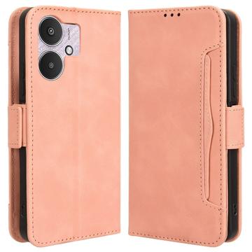 Funda Estilo Cartera Cardholder Serie para Xiaomi Poco M6/Redmi 13R