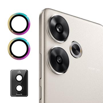 Protector de la Cámara Hat Prince para Xiaomi Redmi Turbo 3/Poco F6 - Colores Vivos