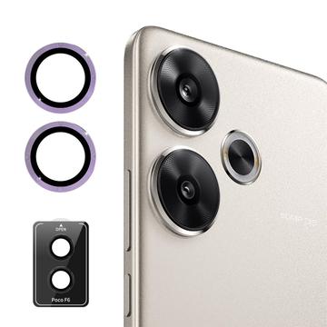 Protector de la Cámara Hat Prince para Xiaomi Redmi Turbo 3/Poco F6 - Púrpura
