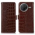 Funda Crocodile con RFID para Xiaomi Poco F7 Pro - Estilo Cartera