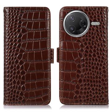 Funda Crocodile con RFID para Xiaomi Poco F7 Pro - Estilo Cartera