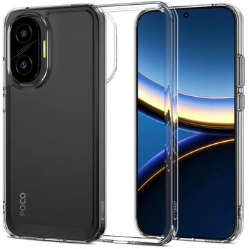Carcasa Híbrida Tech-Protect Flexair para Xiaomi Poco F7 - Transparente