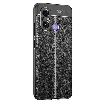 Carcasa de TPU Slim-Fit Premium para Xiaomi Redmi 12C - Negro