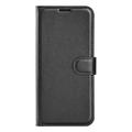 Funda con Cierre Magnético para Xiaomi Redmi 12C - Estilo Cartera - Negro