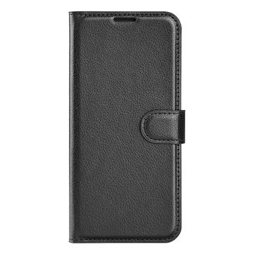 Funda con Cierre Magnético para Xiaomi Redmi 12C - Estilo Cartera - Negro