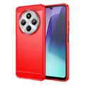 Carcasa de TPU Brushed para Xiaomi Redmi 14C - Fibra de Carbono