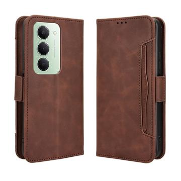 Funda tipo billetera con tarjetero para Xiaomi Redmi 15 4G
