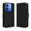 Funda tipo billetera con tarjetero para Xiaomi Redmi 15C - Negra