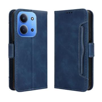 Funda tipo billetera con tarjetero para Xiaomi Redmi 15C - Azul
