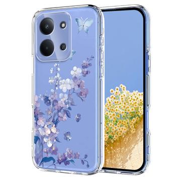 Funda de TPU Xiaomi Redmi 15C con estampado floral