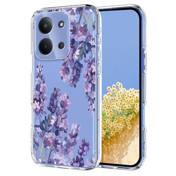 Funda de TPU Xiaomi Redmi 15C con estampado floral - Glicina