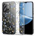 Carcasa de TPU Tech-Protect FlexAir para Xiaomi Redmi 15C - Flores de primavera