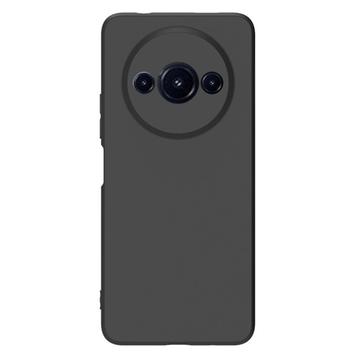 Carcasa de TPU Anti-Huellas Dactilares Mate para Xiaomi Redmi A3 - Negro