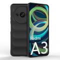 Carcasa de TPU Rugged para Xiaomi Redmi A3 - Negro