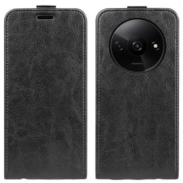 Funda con Tapa Vertical para Xiaomi Redmi A3 - Negro