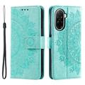 Funda Mandala Series para Xiaomi Redmi A5 4G/Poco C71 - Estilo Cartera - Verde