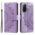 Funda Mandala Series para Xiaomi Redmi A5 4G/Poco C71 - Estilo Cartera - Púrpura
