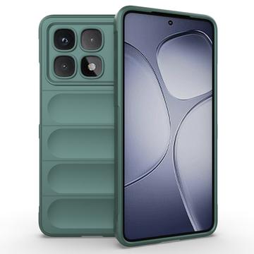 Carcasa de TPU Rugged para Xiaomi Redmi K70 Ultra - Verde