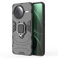 Xiaomi Redmi K80/Poco F7 Pro Funda Híbrida con Soporte de Anillo - Negro